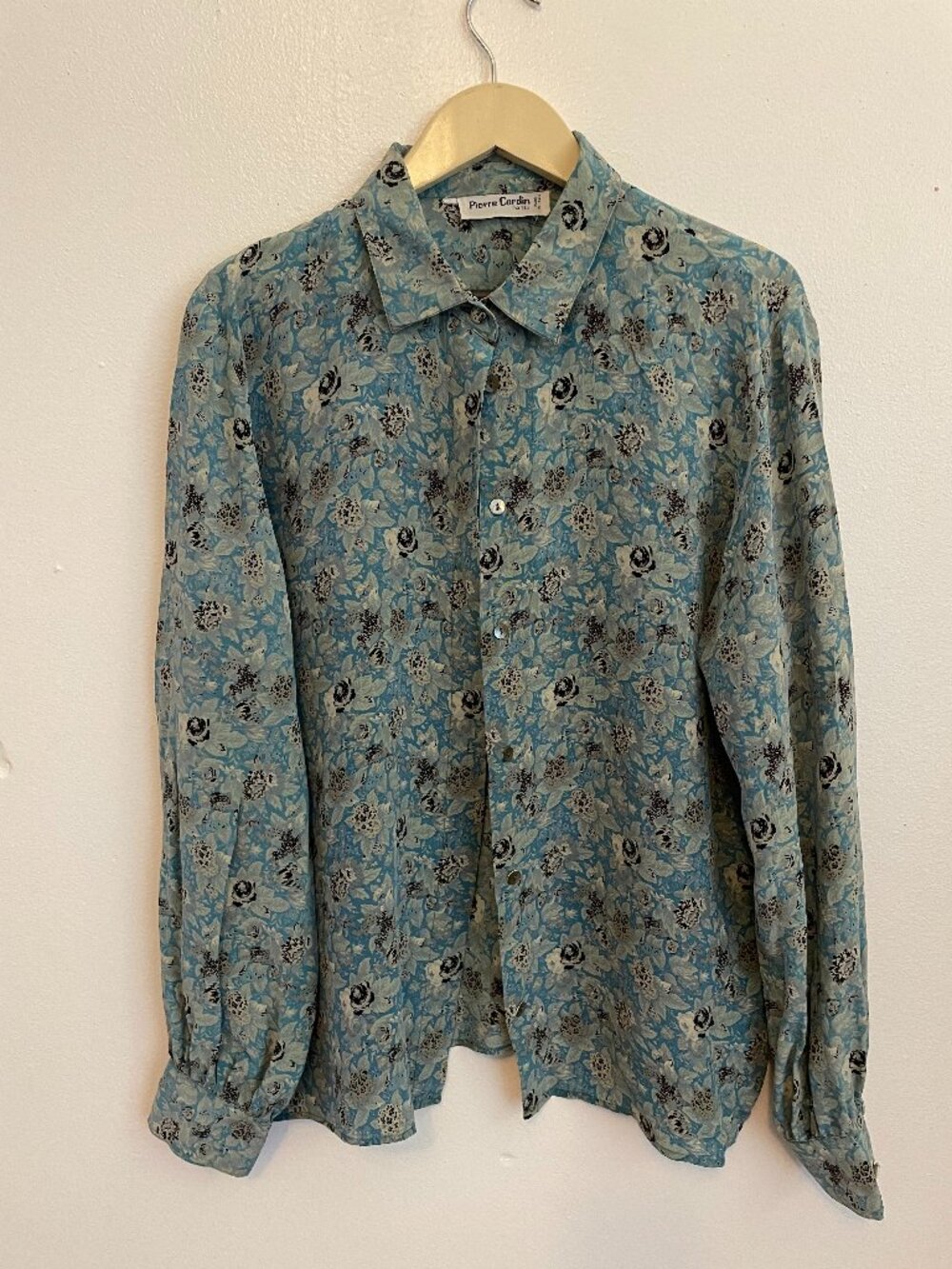 Vintage Pierre Cardin silk blouse